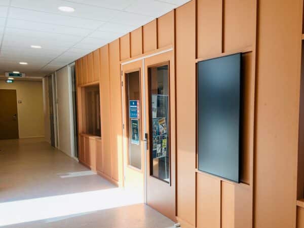 Modern geluid en beeld in de lokalen van Ichthus College